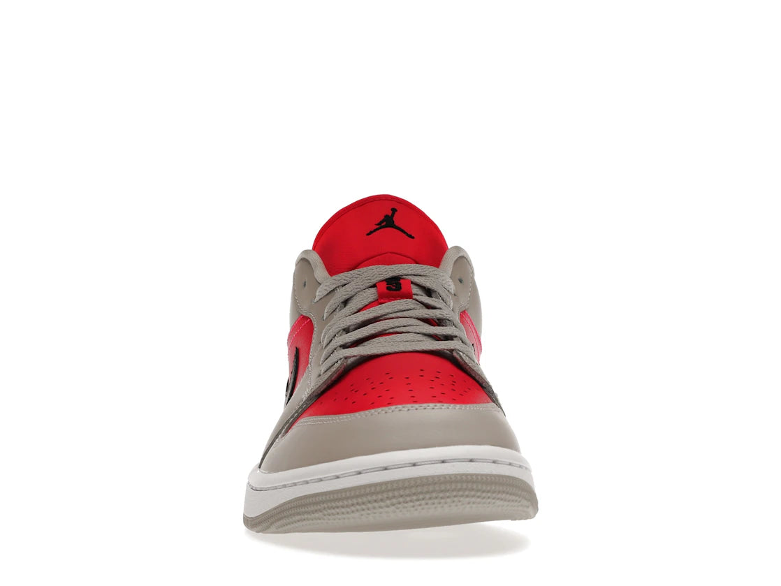 Jordan 1 Retro Low Light Iron Ore Siren Red