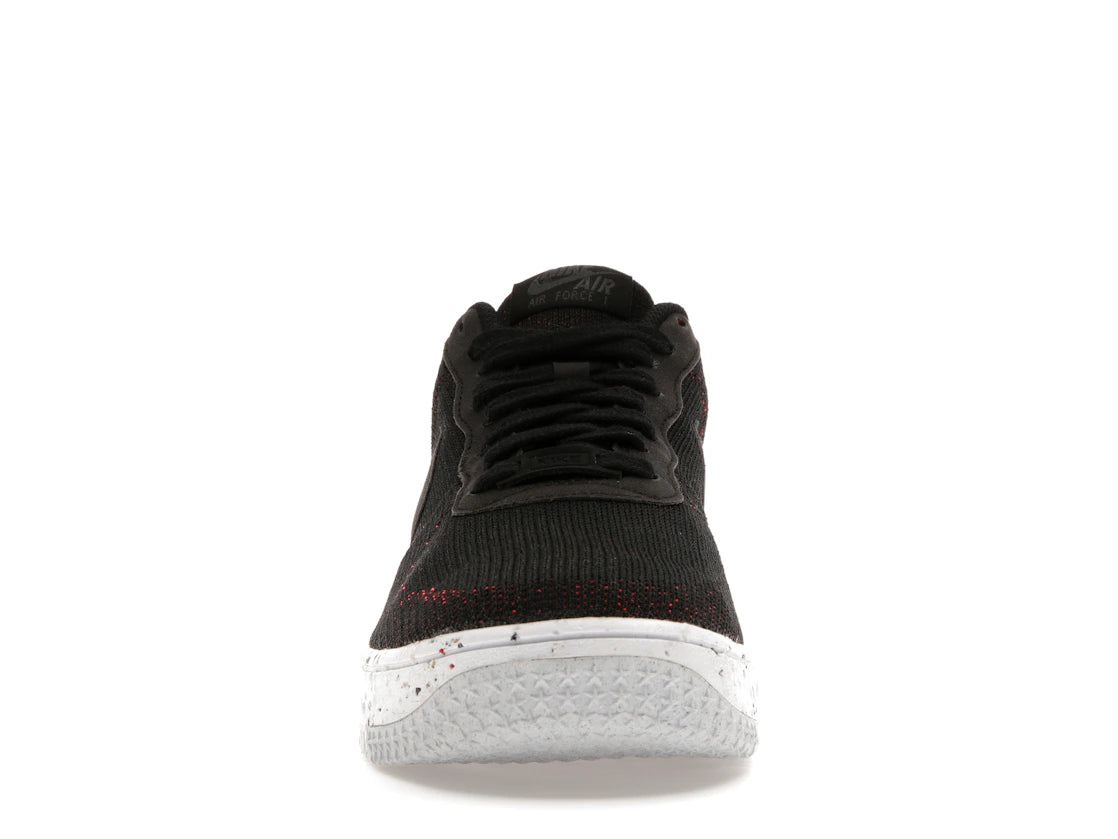 Nike Air Force 1 Low Crater Flyknit Black White