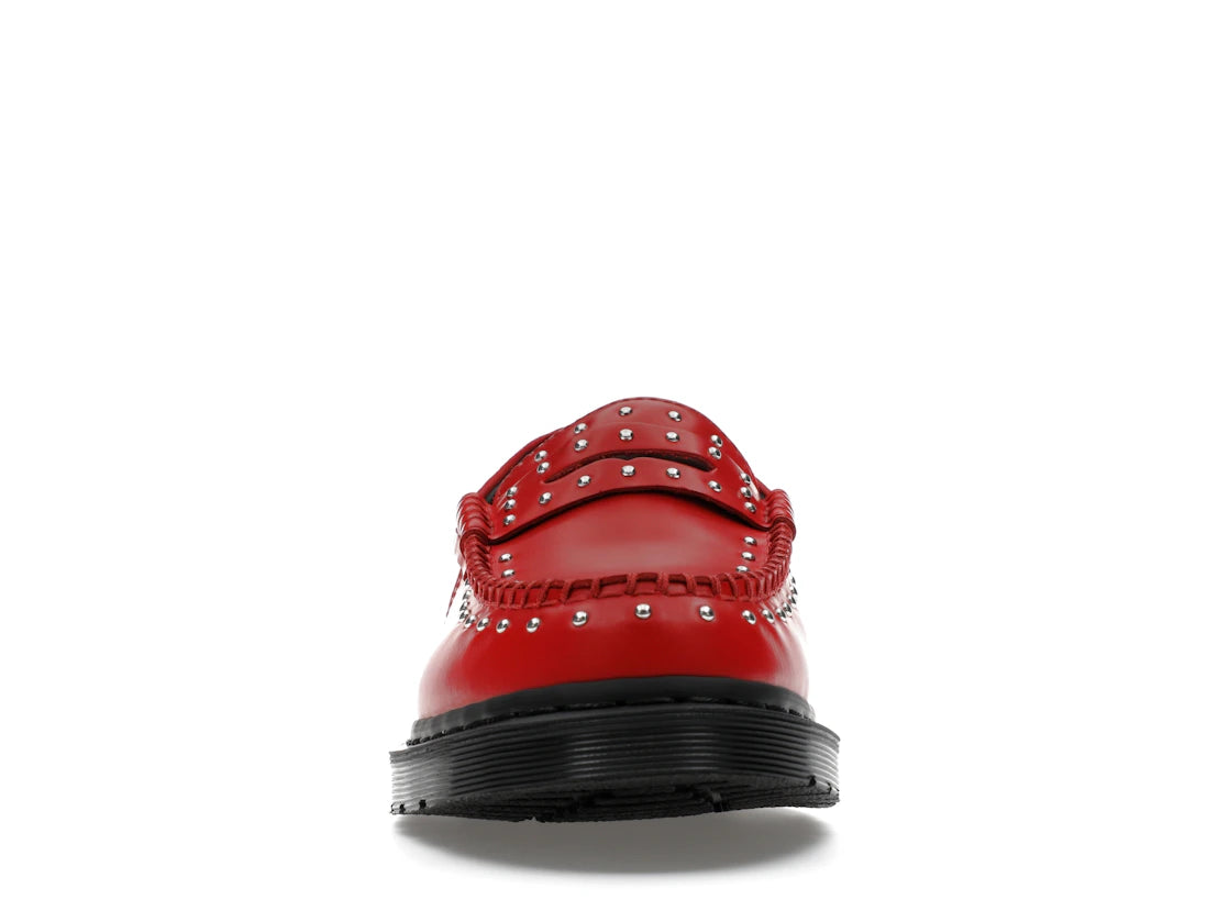 Dr. Martens Studded Penton Loafer Supreme Red