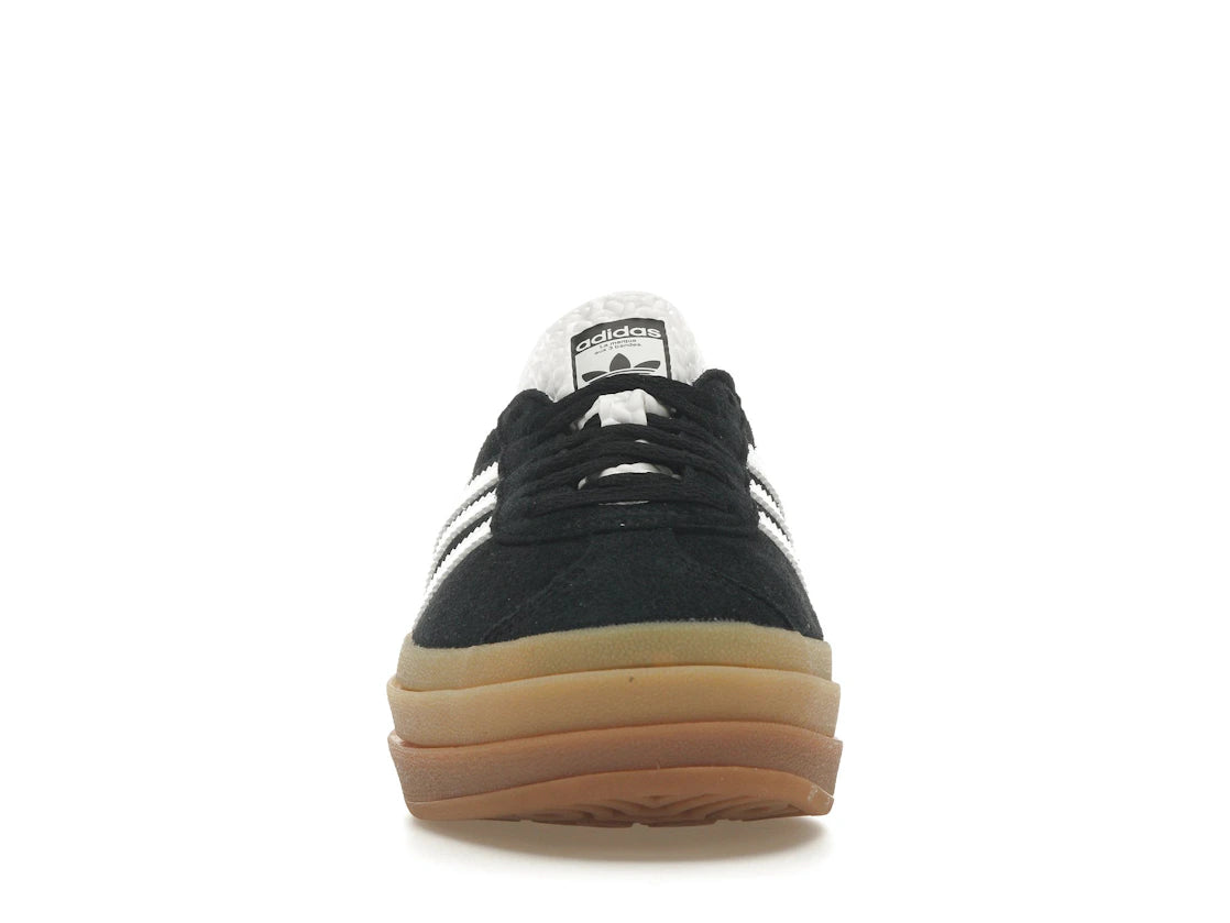 adidas Gazelle Bold Noir Blanc Gomme (Femme)