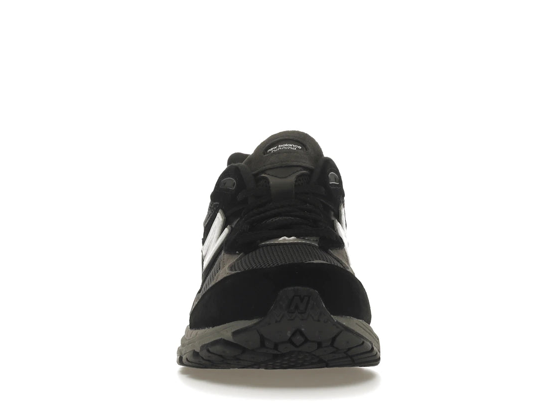 New Balance 2002R Black Dark Grey White