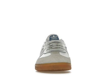 adidas Samba Leather Cloud White Lucid Blue