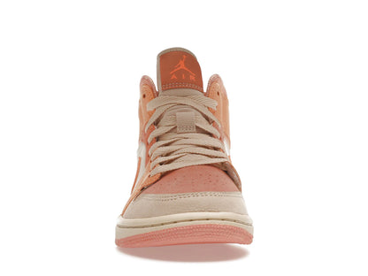 Jordan 1 Mid Apricot Orange