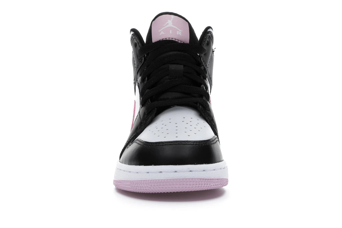 Jordan 1 Mid White Black Light Arctic Pink