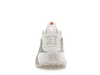 Nike Shox R4 White Metallic Silver