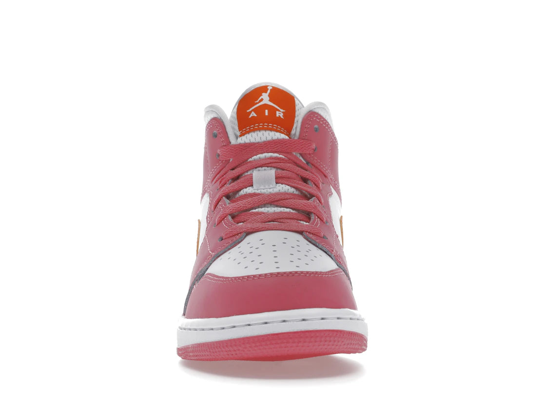 Jordan 1 Mid Pinksicle Safety Orange