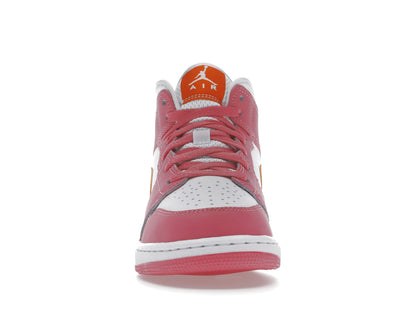 Jordan 1 Mid Pinksicle Safety Orange