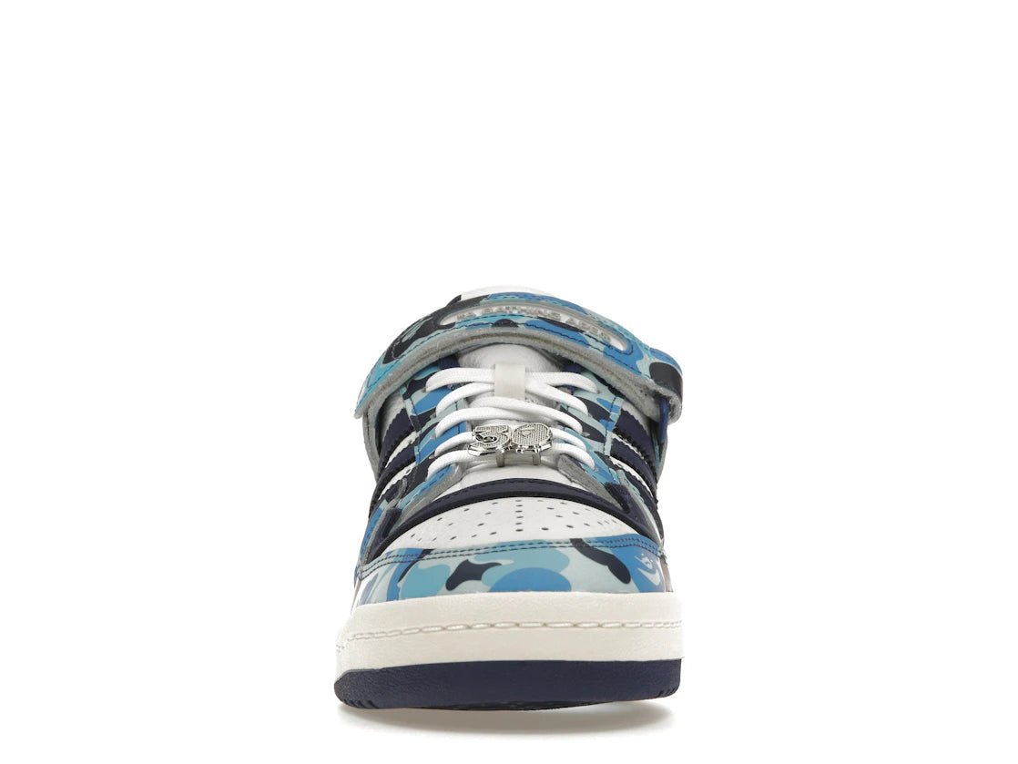 Adidas Forum 84 Low Bape 30th Anniversary Blue Camo