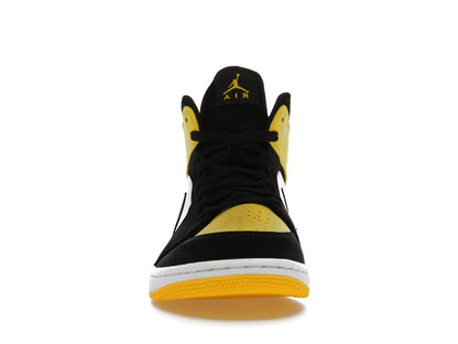 Jordan 1 Mid Yellow Toe Black