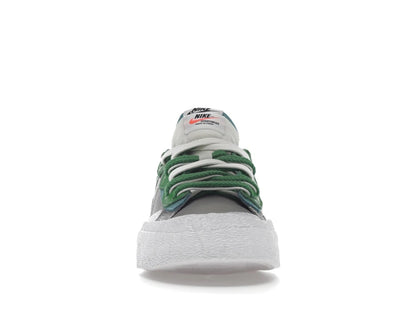 Nike Blazer Low sacai Medium Gray Classic Green (Men's)