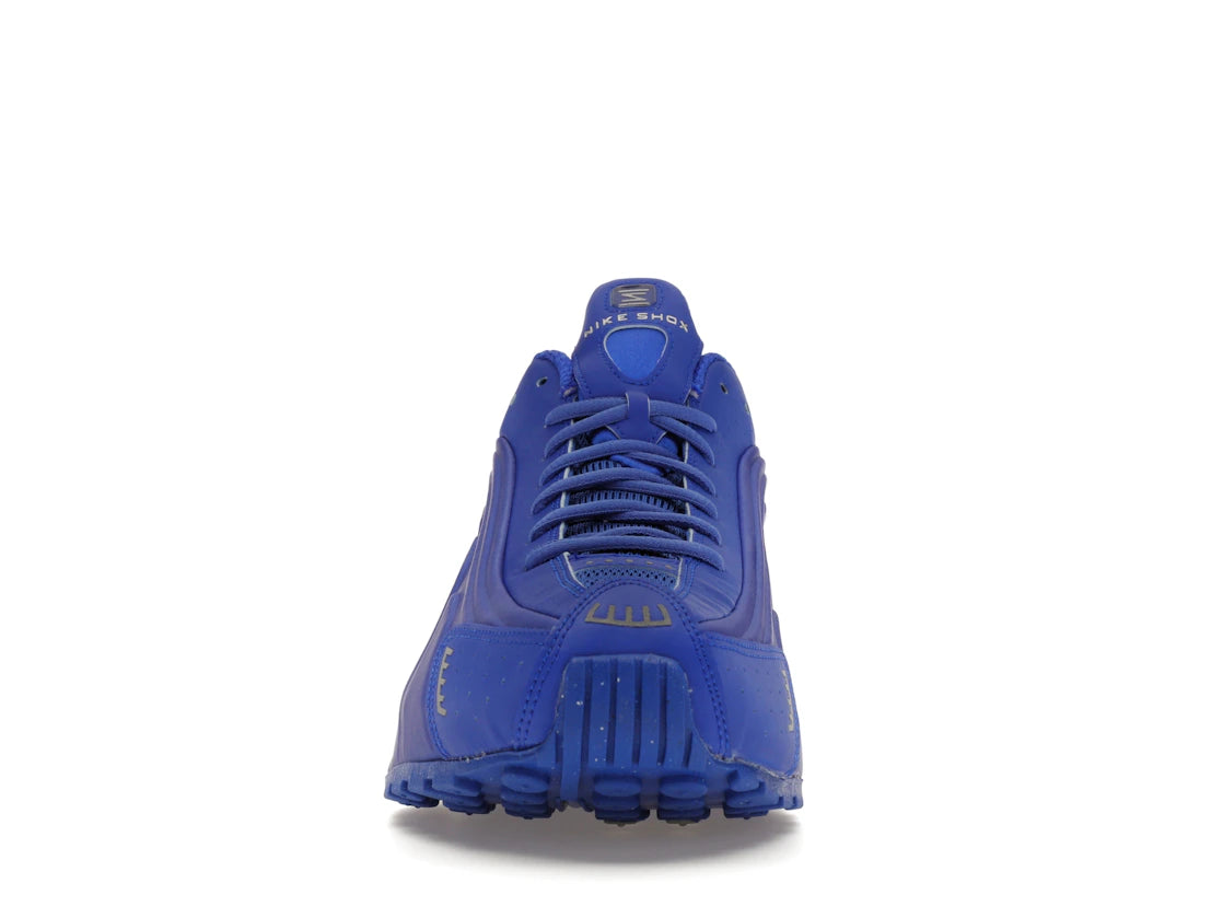 Nike Shox R4 Racer Blue Metallic Silver