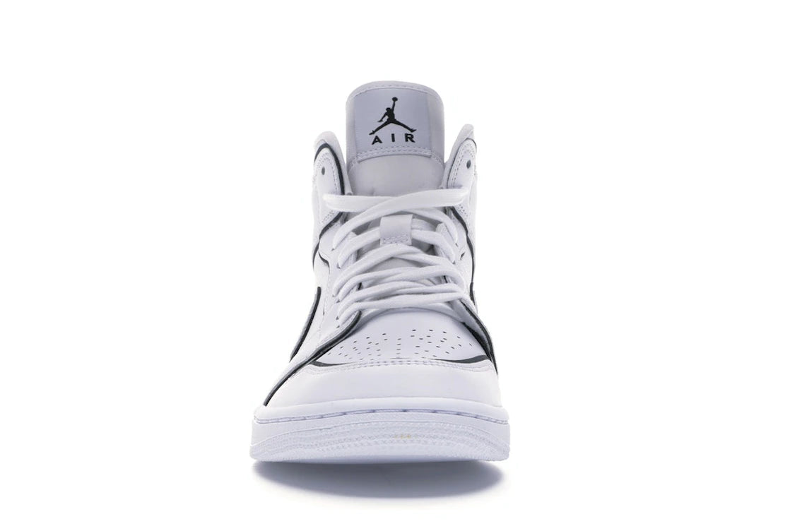 Jordan 1 Mid Iridescent Reflective White