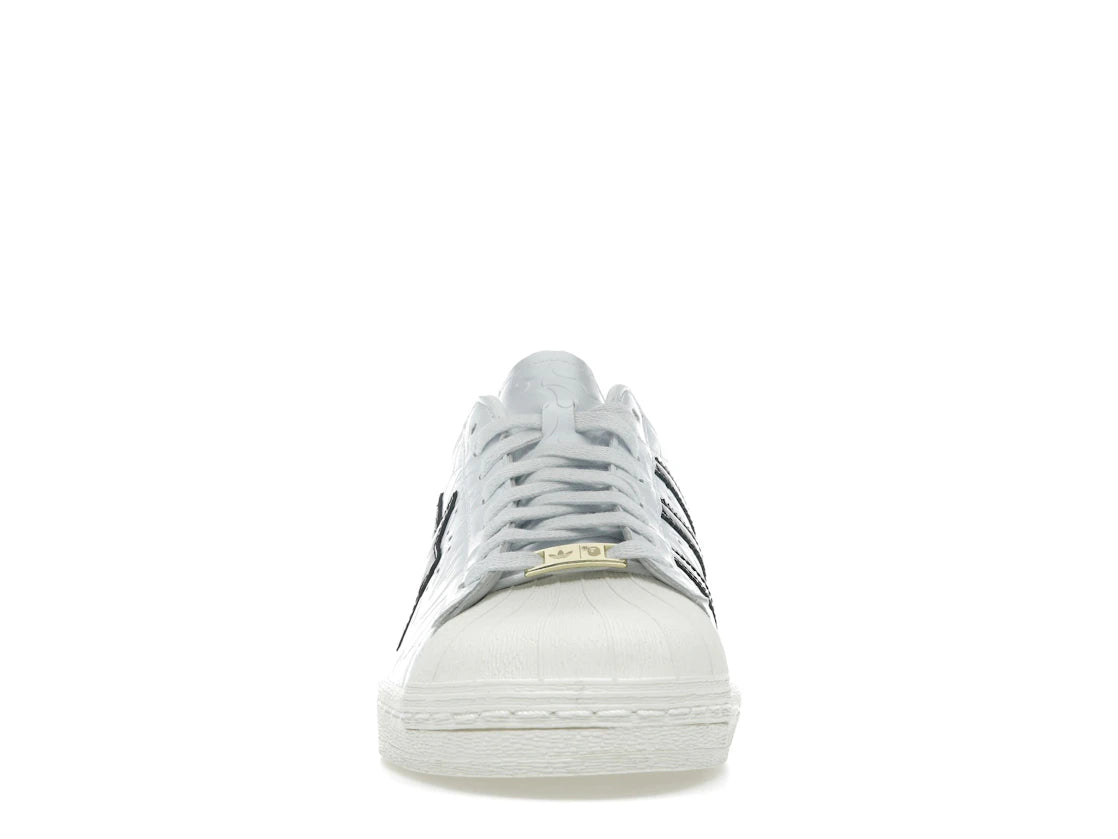 Adidas Superstar Vintage Bape White Black