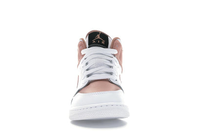 Jordan 1 Mid White Rose Gold