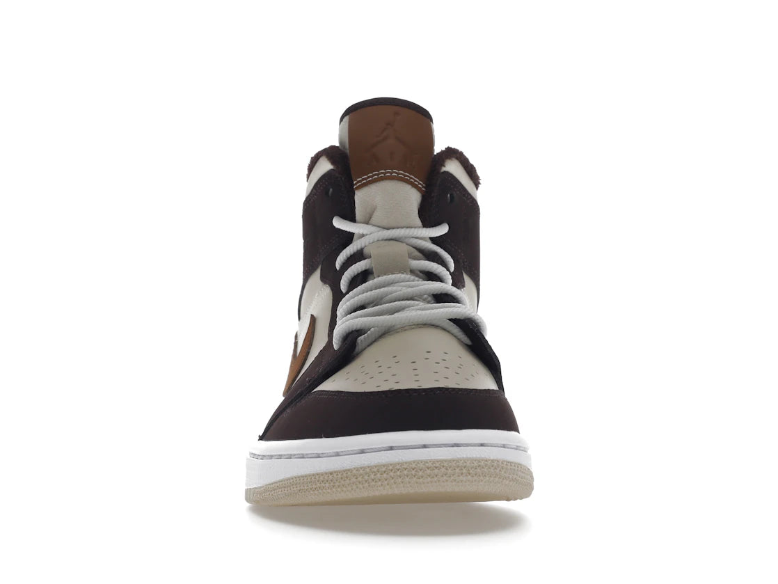 Jordan 1 Mid SE Brown Basalt Oatmeal
