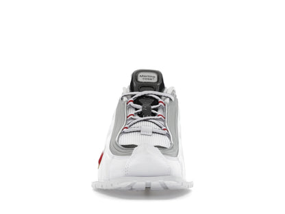 Nike Shox MR4 Mule Martine Rose Metallic Platinum Varsity Red