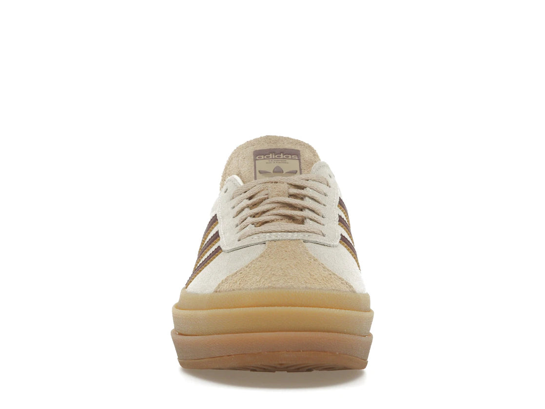 adidas Gazelle Bold Cream White Maroon