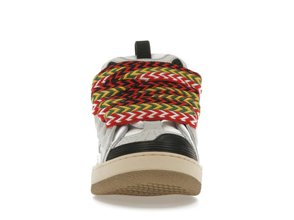Lanvin Leather Curb White Black Gum