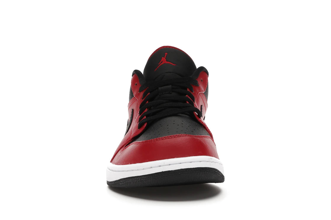 Jordan 1 Low Reverse Bred Pebbled Swoosh