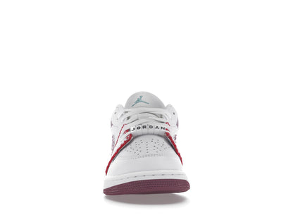 Jordan 1 Low White Light Bordeaux