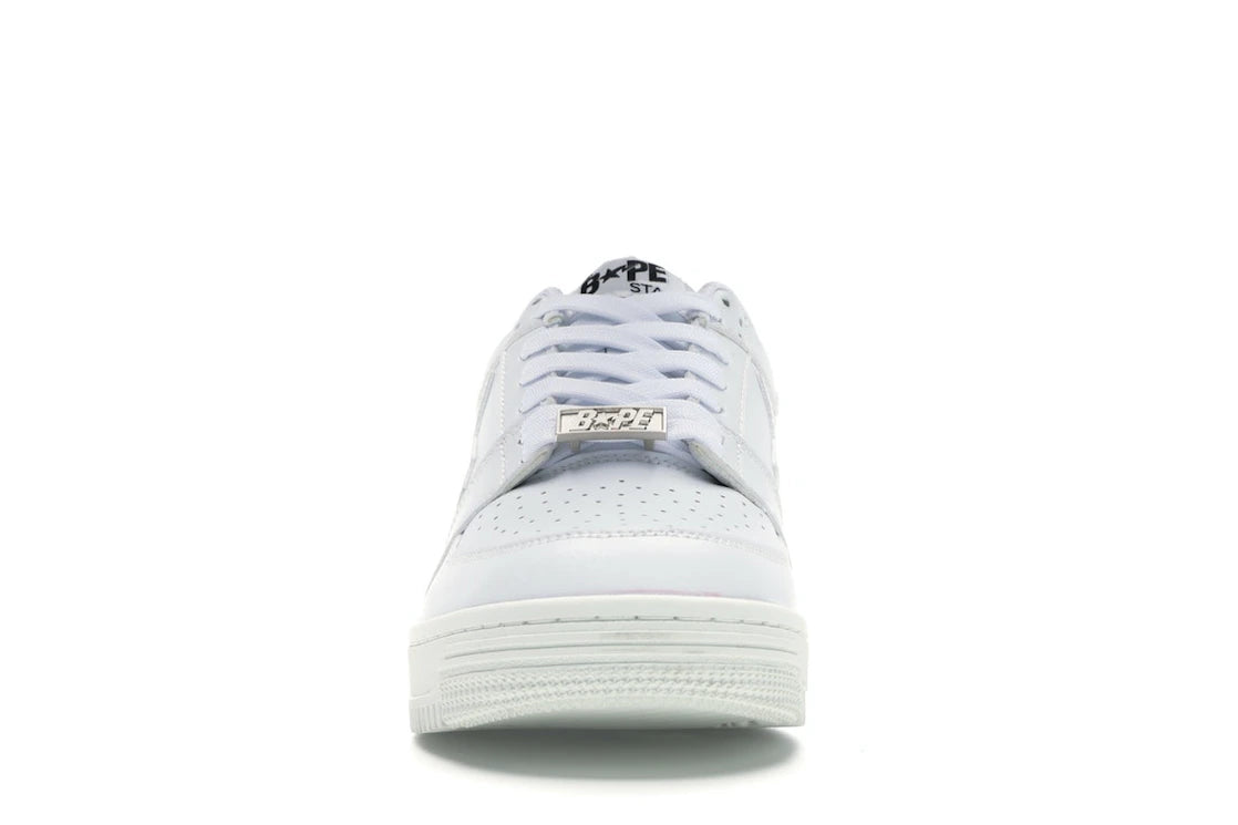 BAPE STA Low White