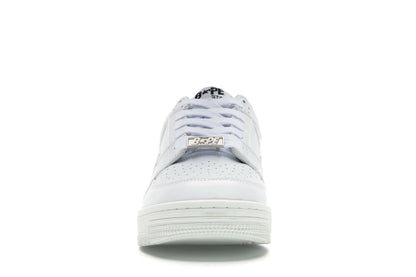 BAPE STA Low White