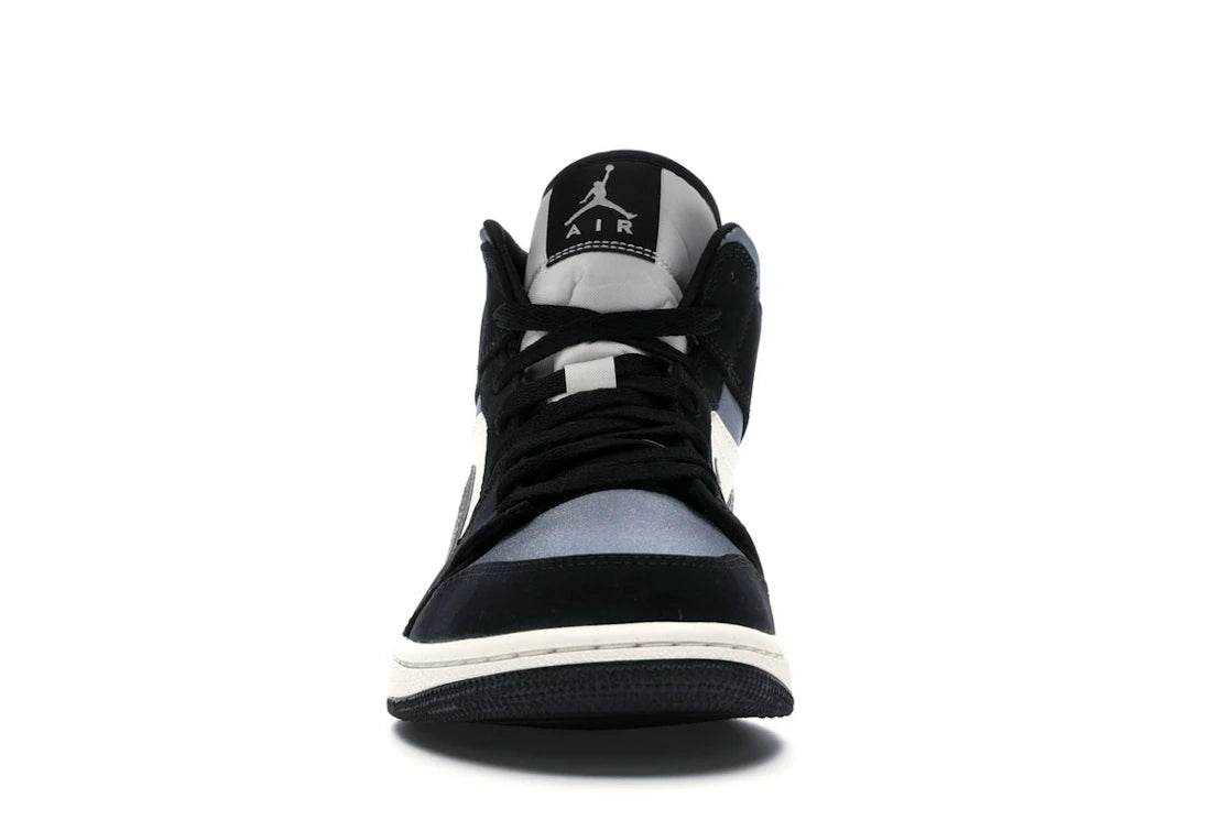 Jordan 1 Mid Satin Gray Toe (Men's)