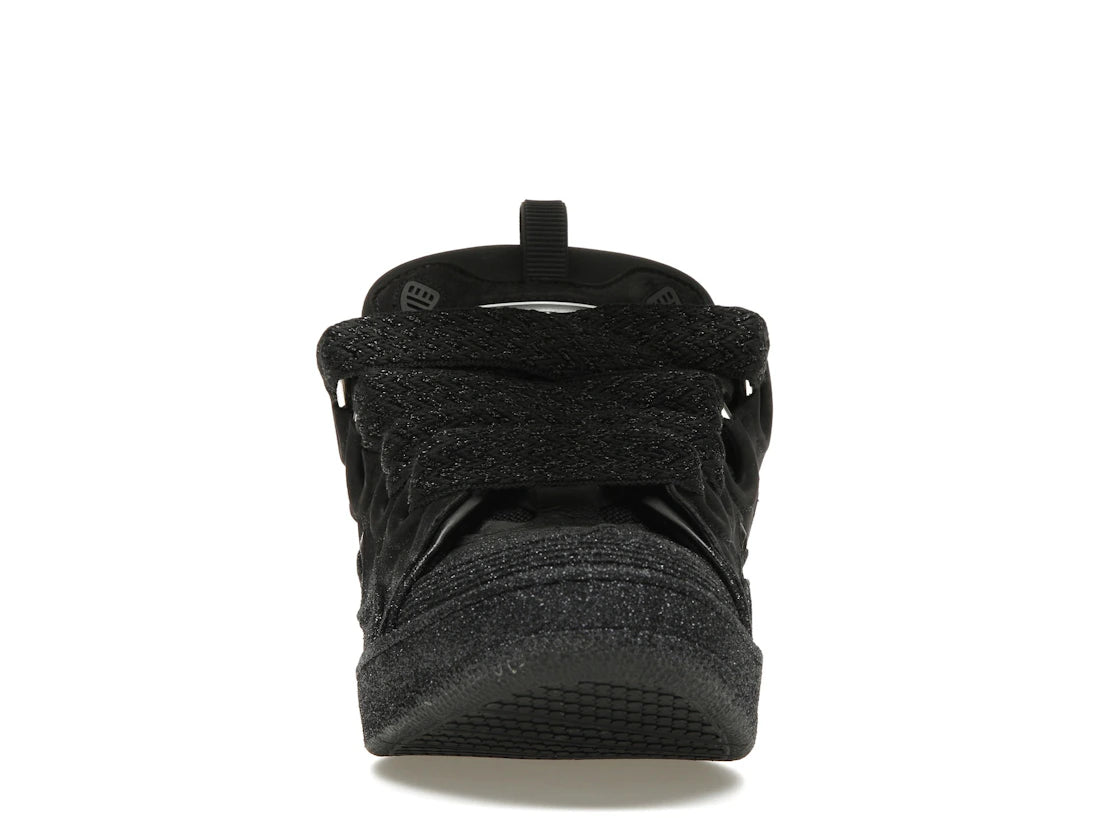 Lanvin Leather Curb Black Glitter