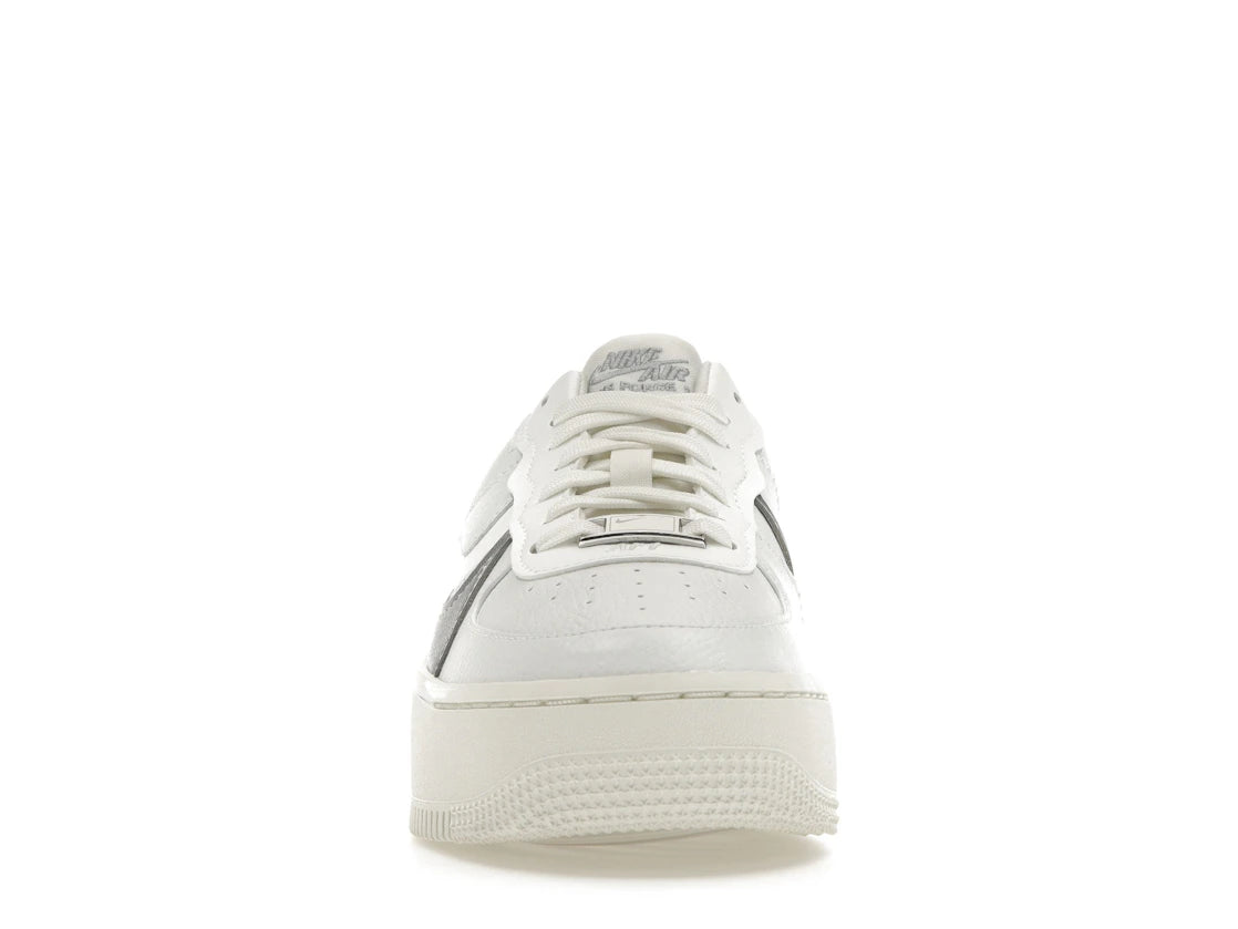 Nike Air Force 1 PLT.AF.ORM Summit White Metalic Silver