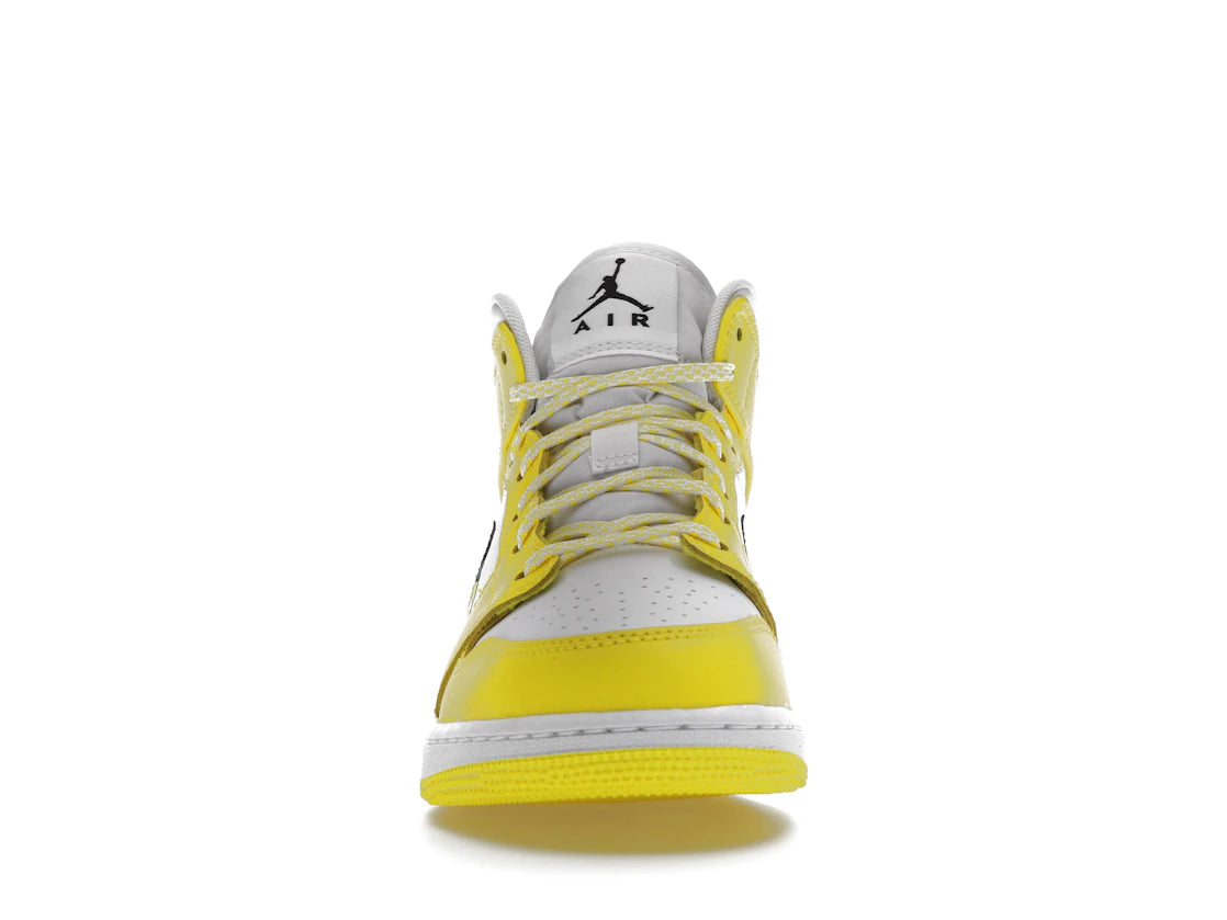 Jordan 1 Mid Dynamic Yellow Floral