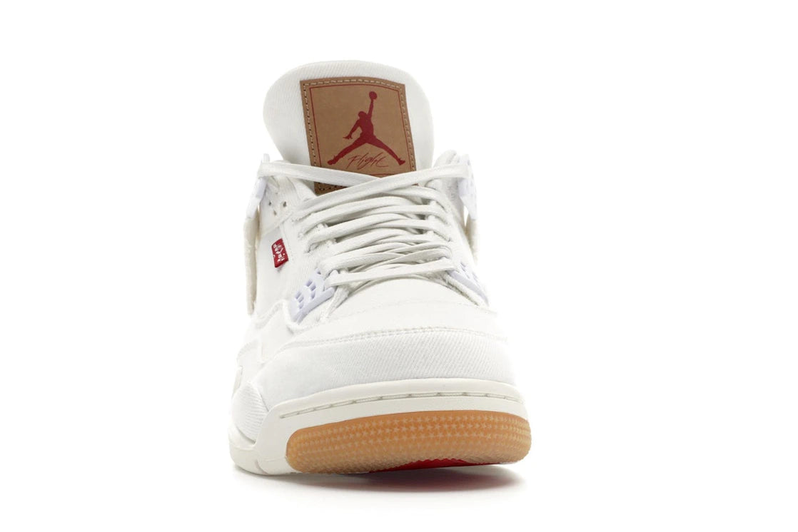 Air Jordan 4 Retro Levi's White