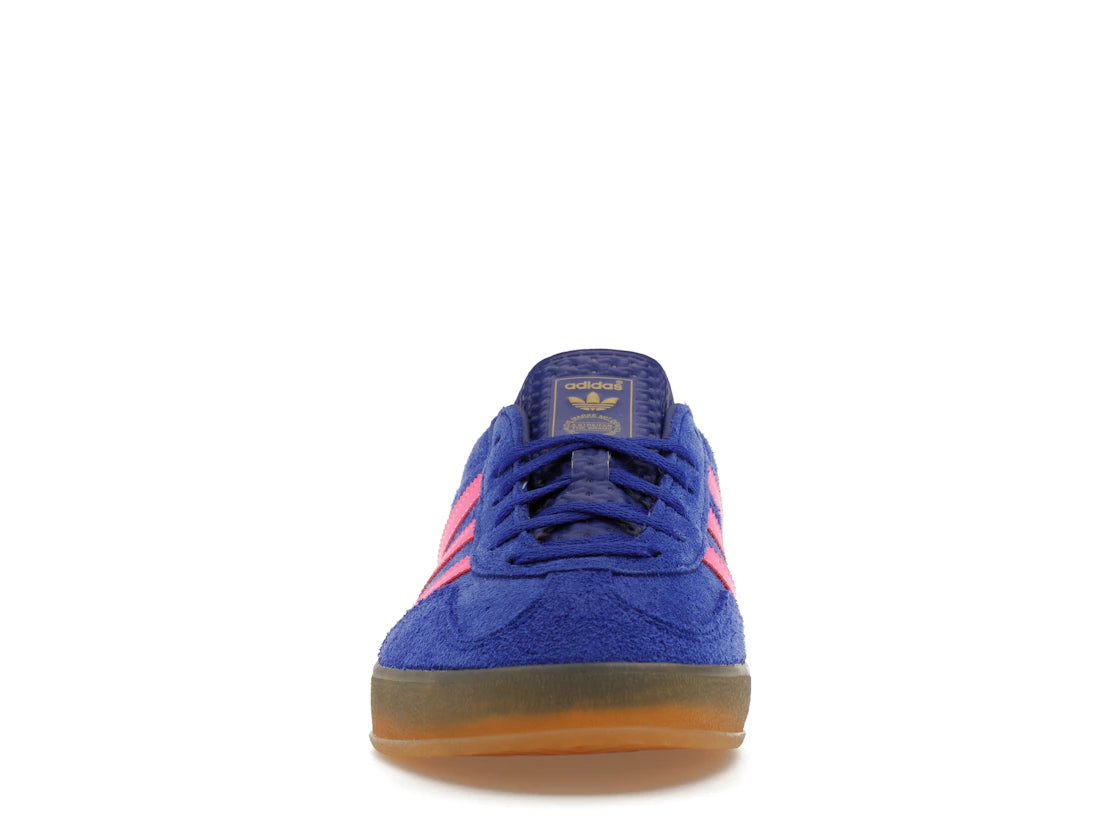 adidas Gazelle Indoor Bleu Lucide Rose (Femme)