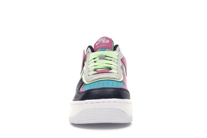 Nike Air Force 1 Low Shadow Barely Volt Oracle Aqua