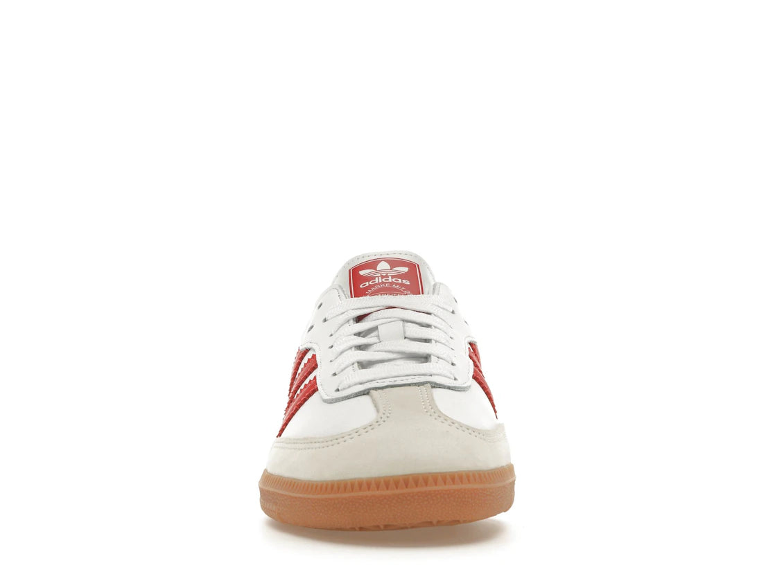adidas Samba OG White Solar Red Gum