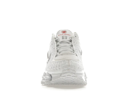 Nike Shox TL White Metallic Silver Max Orange