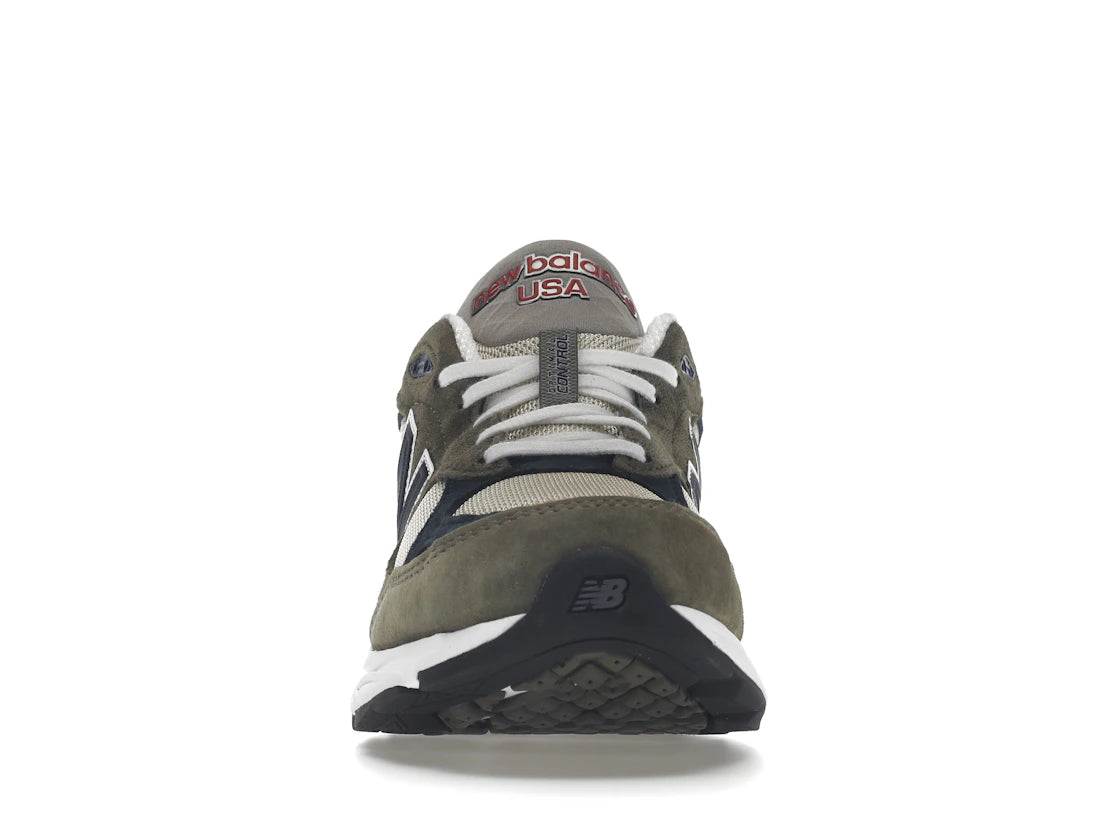New Balance 990v3 MiUSA Grey Blue Olive