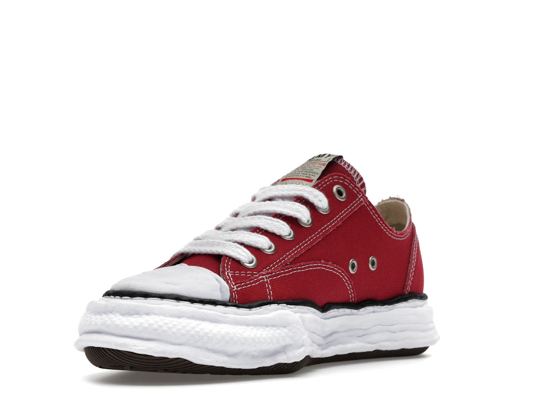 Maison Mihara Yasuhiro Peterson 23 OG Sole Canvas Low Bordeaux