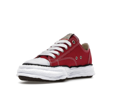 Maison Mihara Yasuhiro Peterson 23 OG Sole Canvas Low Bordeaux