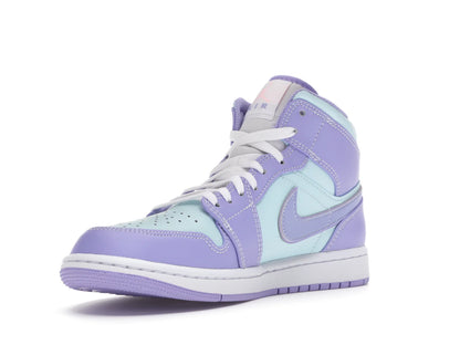 Jordan 1 Mid Purple Aqua