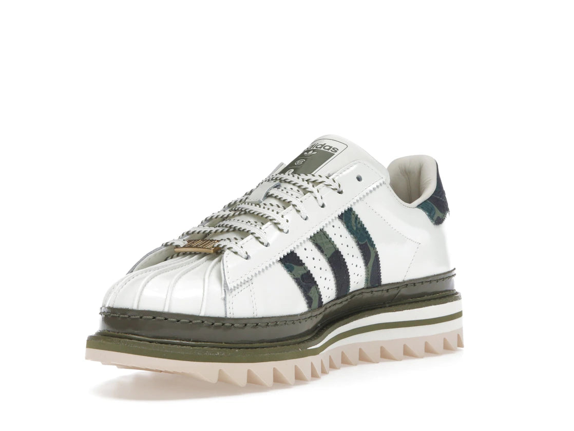 Adidas Superstar CLOT by Edison Chen x Bape Off White