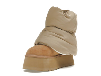UGG Classic Mini Dipper Puffer Boot Amphora Chestnut
