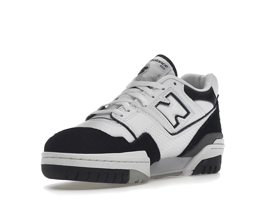 New Balance 550 White Black Rain Cloud