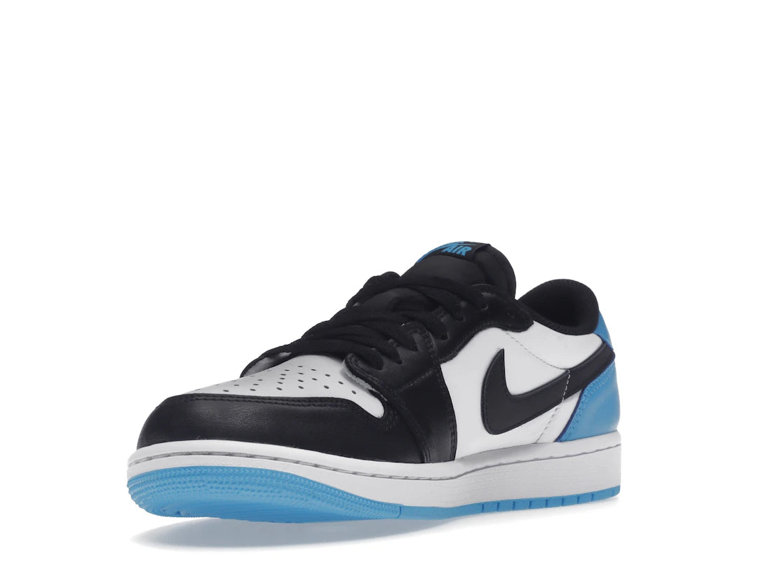 Jordan 1 Retro Low OG Black Dark Powder Blue