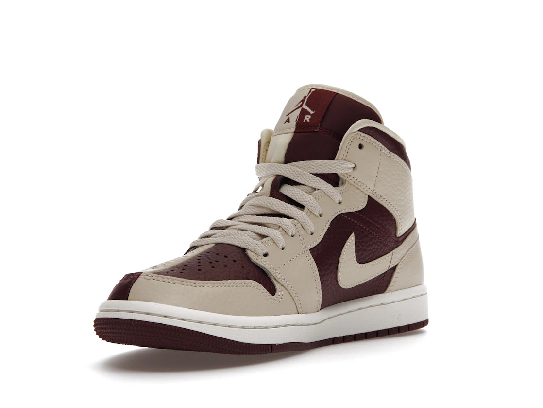 Jordan 1 Mid SE Split Beach Cherrywood Red