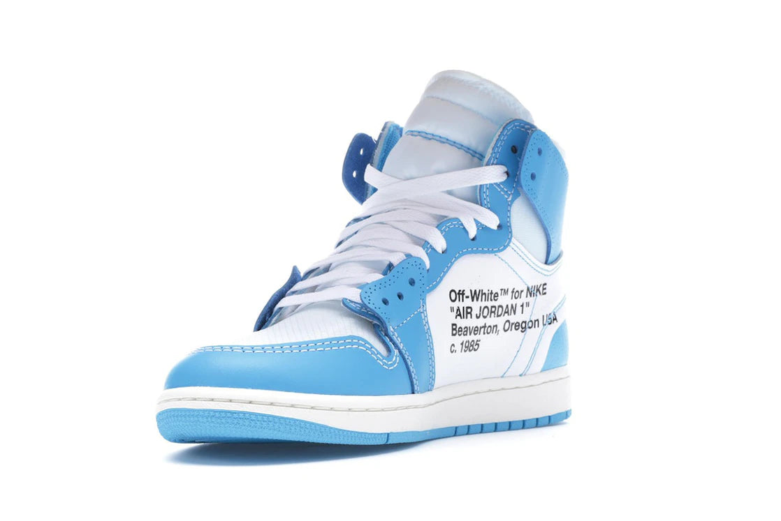 Jordan 1 Retro High Off-White University Blue (Homme)