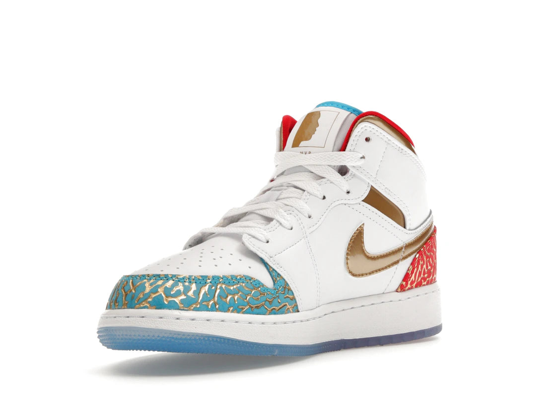 Jordan 1 Mid Sneaker School NC to Chicago