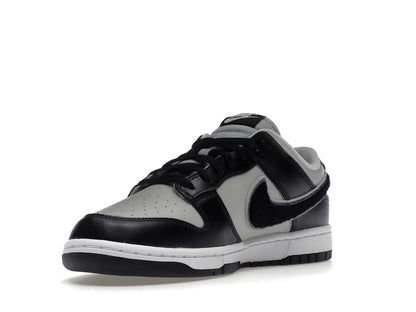 Nike Dunk Low Chenille Swoosh Black Grey