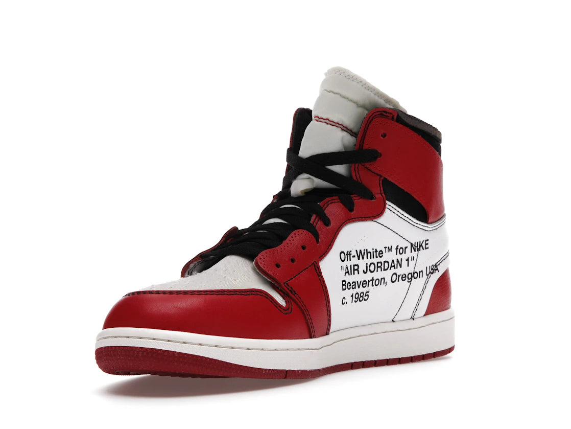 Jordan 1 Retro High Off-White Chicago Midweek Heat