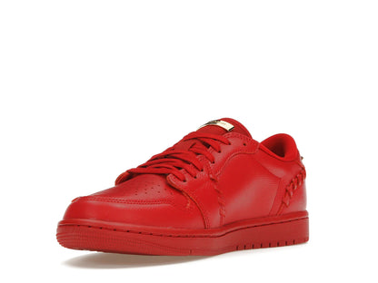 Jordan 1 Low Method of Make Gym Red Metallic Gold