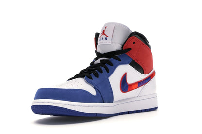 Jordan 1 Mid Multi-Color Swoosh